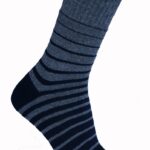 Meia casual atoalhada canelada – cano de 22cm