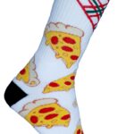 Meia divertida atoalhada – cano 22 cm