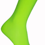 Meia poliamida malha lisa – cano 22 cm