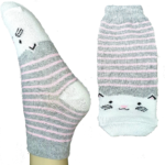 Meia Sapatilha malha lisa